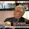 Video: Barney Frank Wouldn't Mind Subbing In As Senator